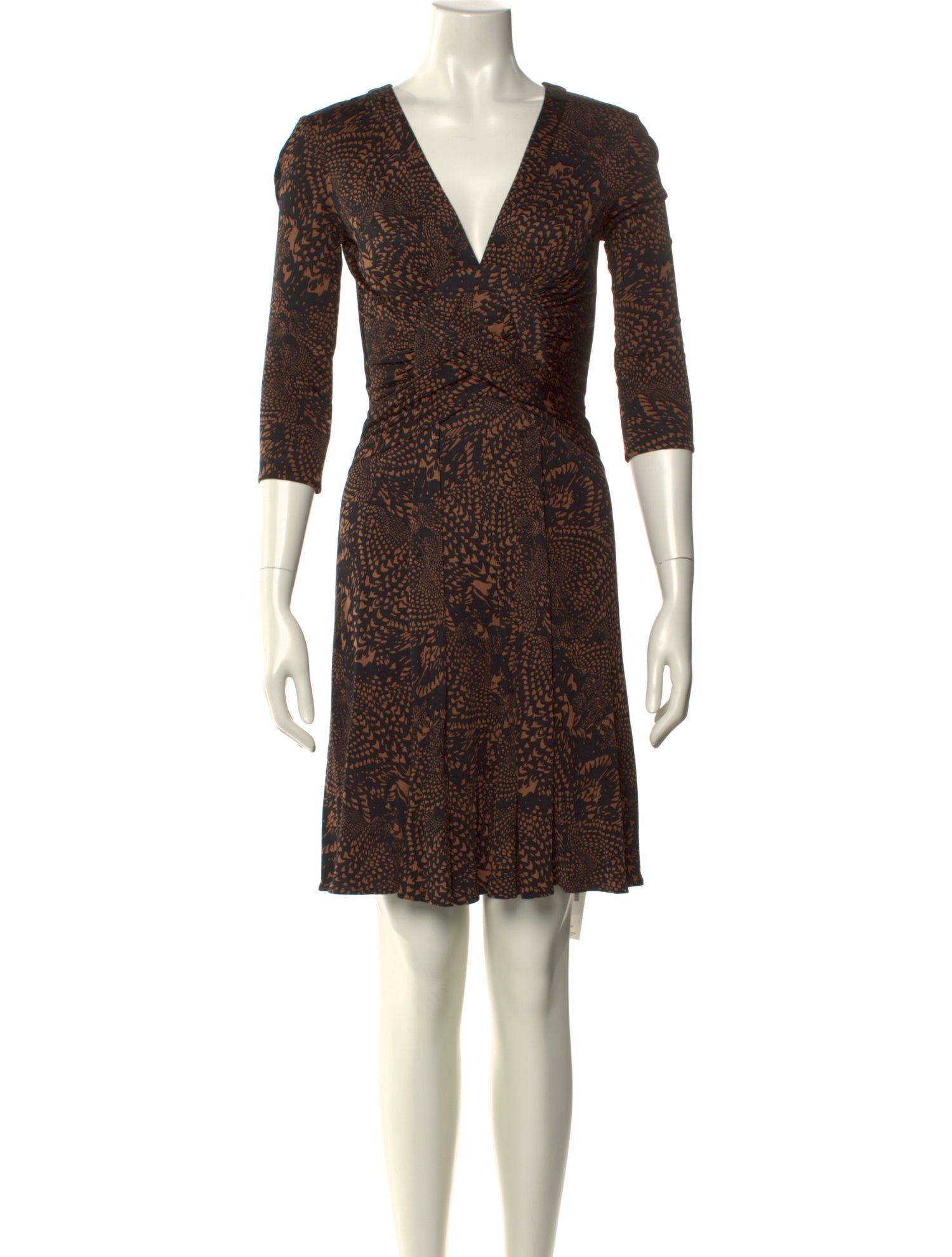 Issa Silk Knee-Length Dress