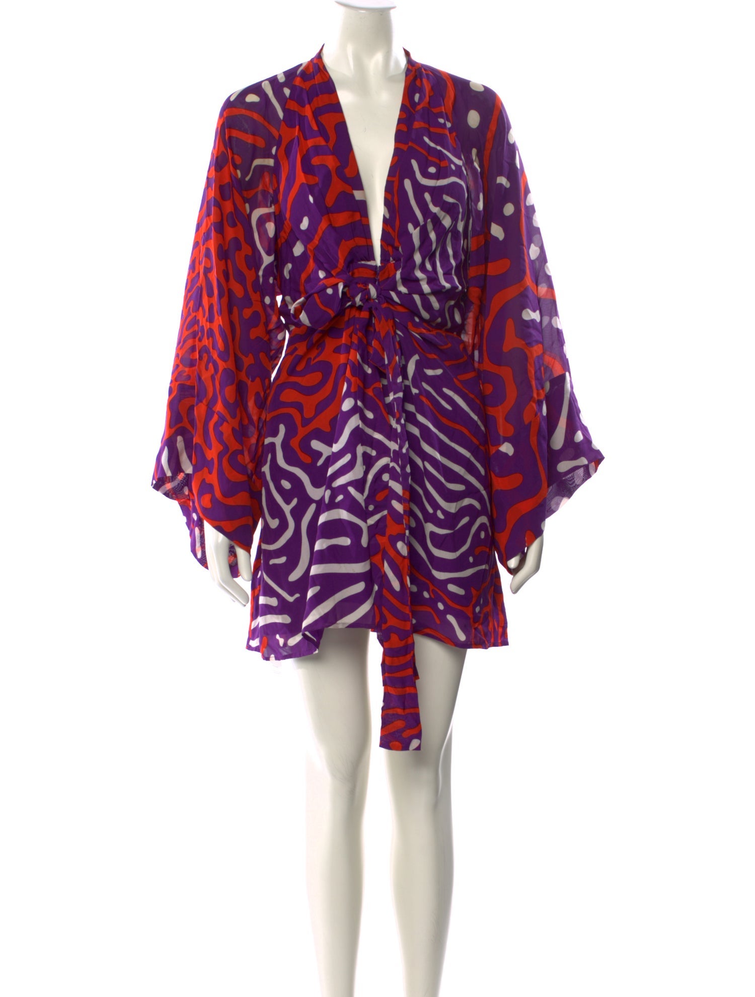 Issa Silk Mini Dress