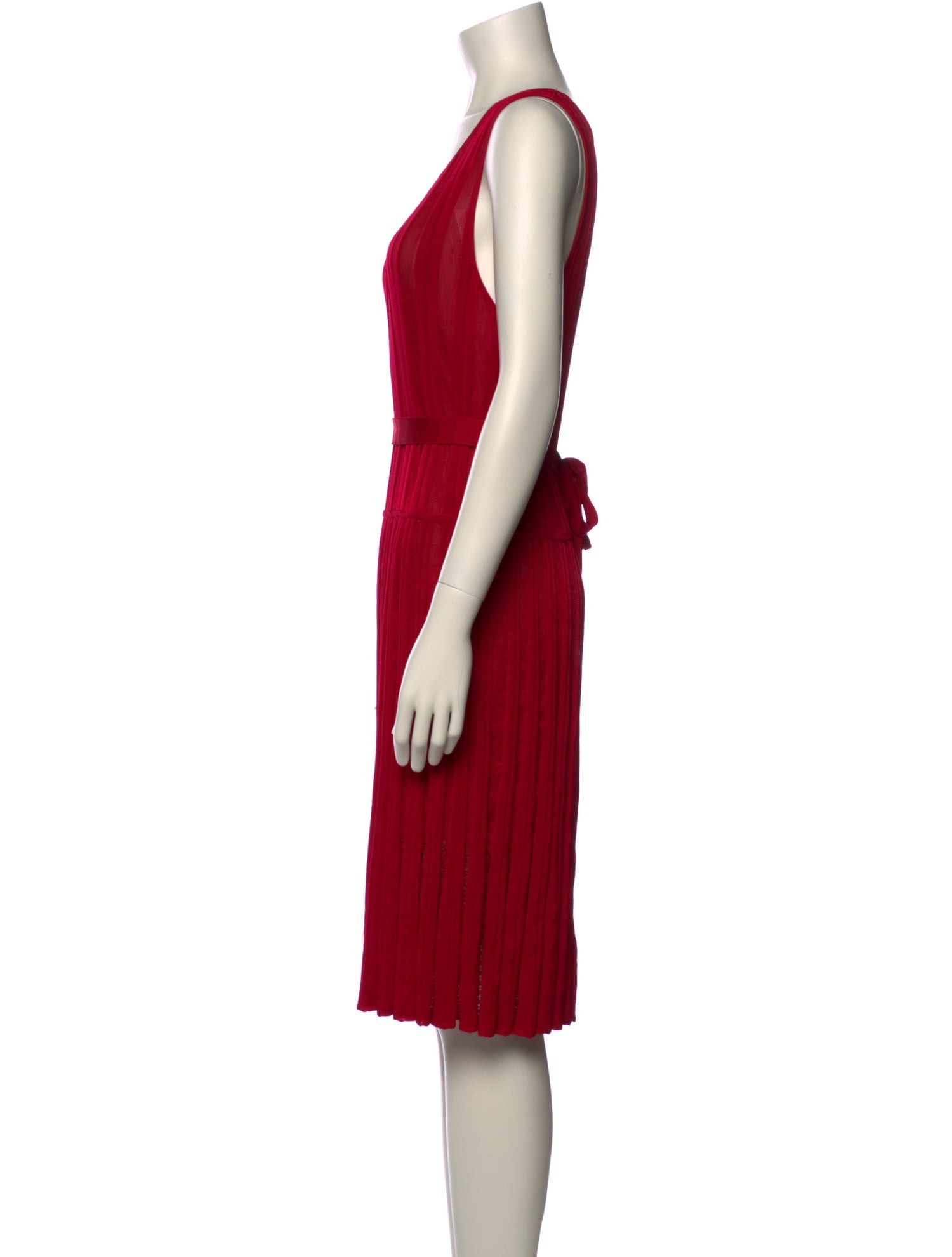 Issa Scoop Neck Knee-Length Dress