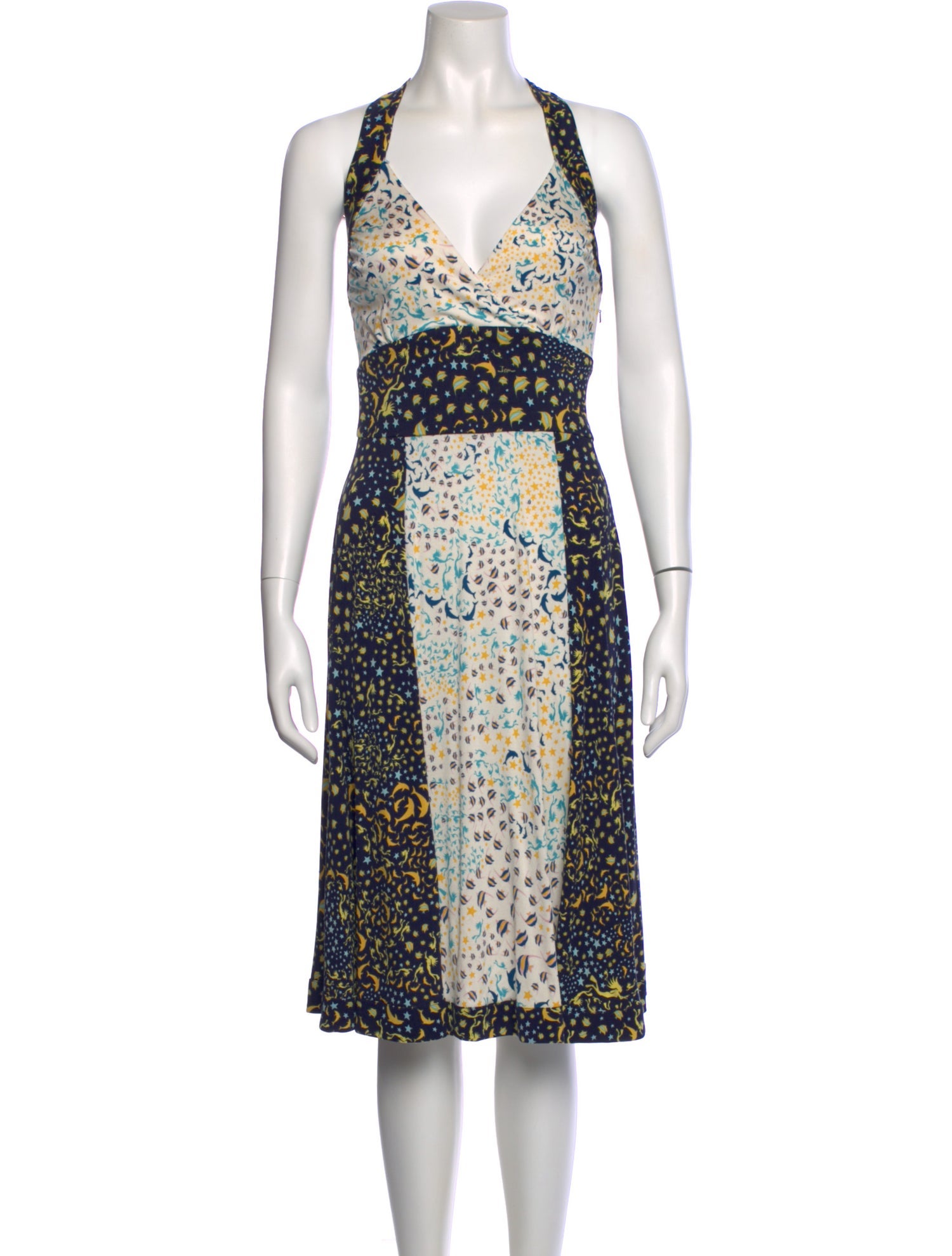 Issa Silk Midi Length Dress