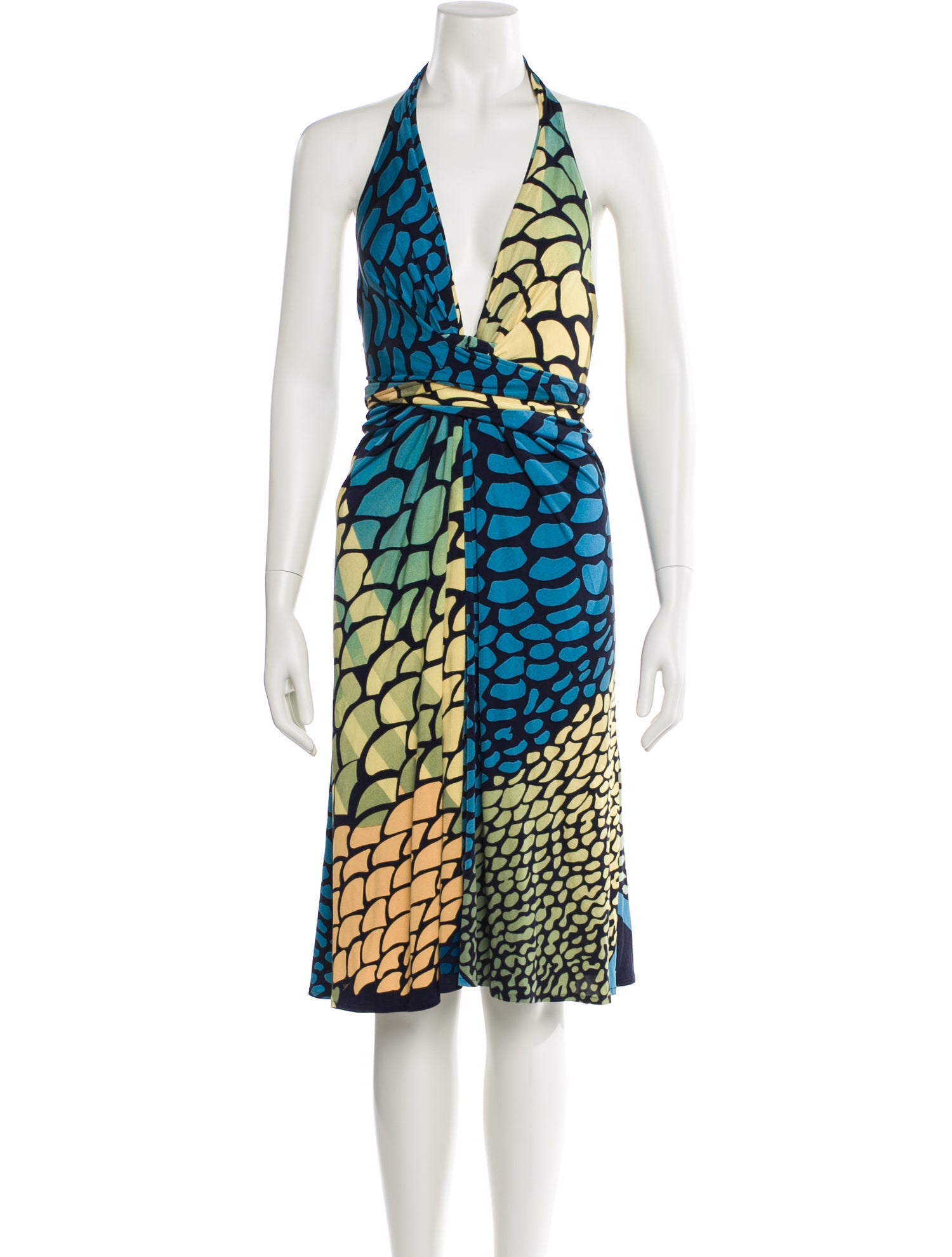 Issa Silk Knee-Length Dress