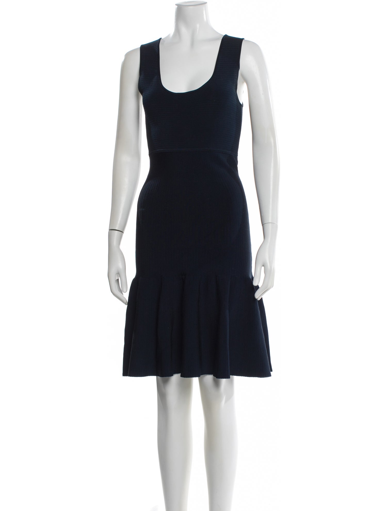 Issa Scoop Neck Mini Dress