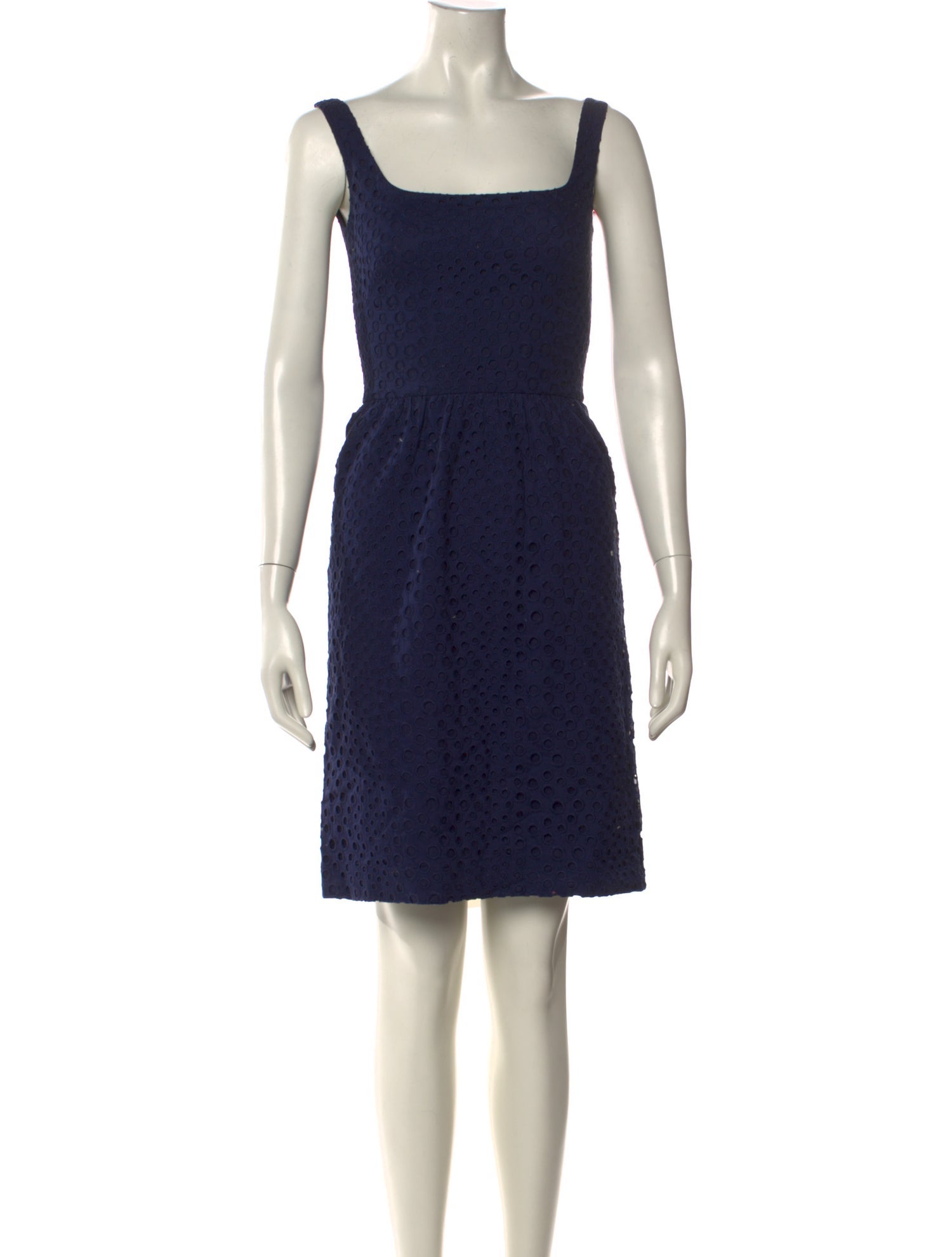 Issa Square Neckline Mini Dress