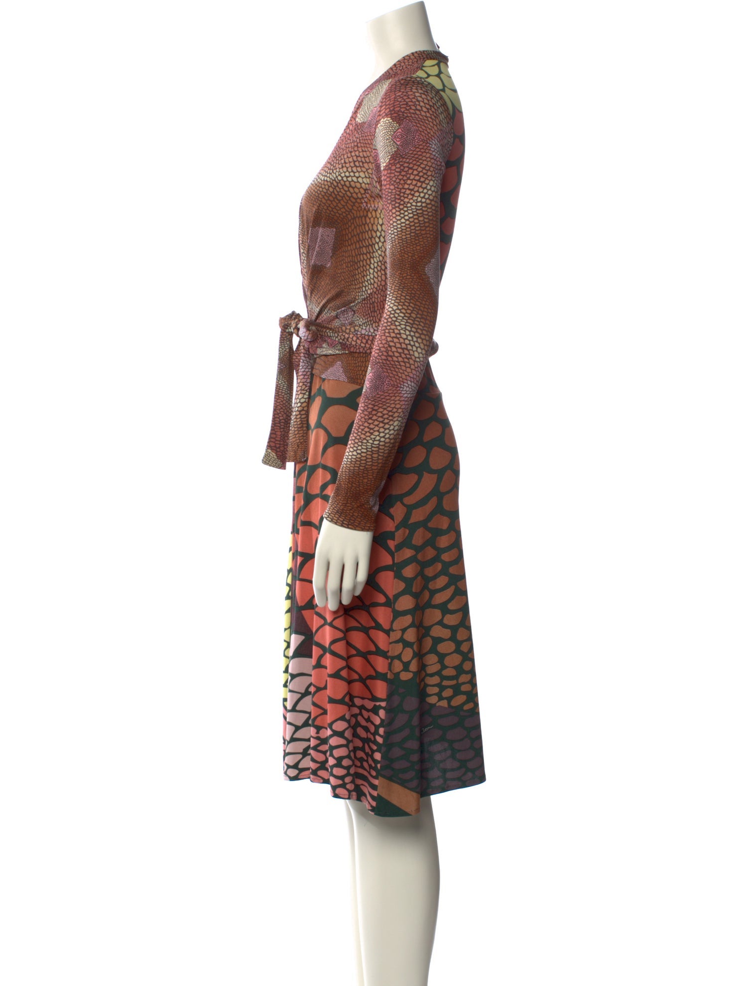 Issa Printed Midi Length Dress