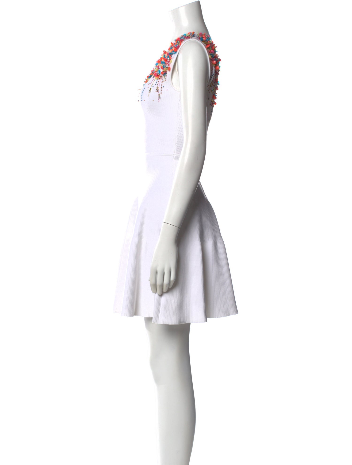 Issa Square Neckline Mini Dress