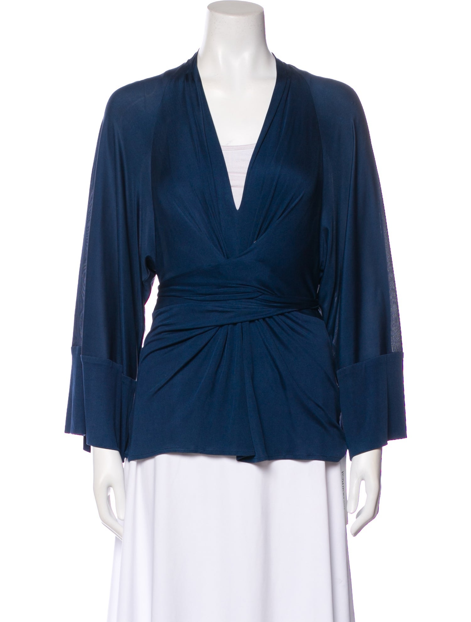 Issa Silk V-Neck Blouse