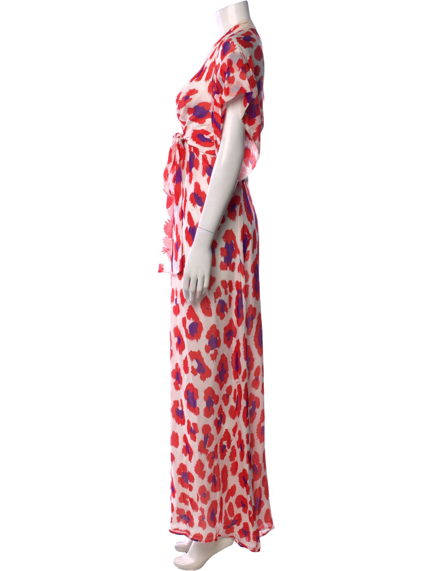 Issa Silk Long Dress