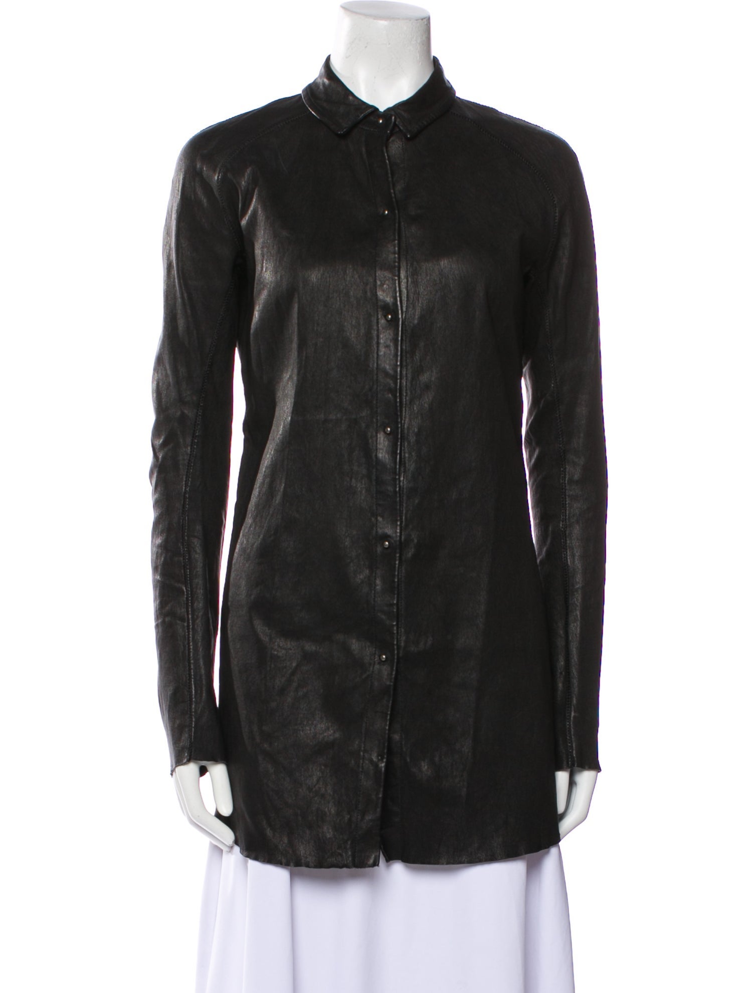 Isaac Sellam Leather Utility Jacket