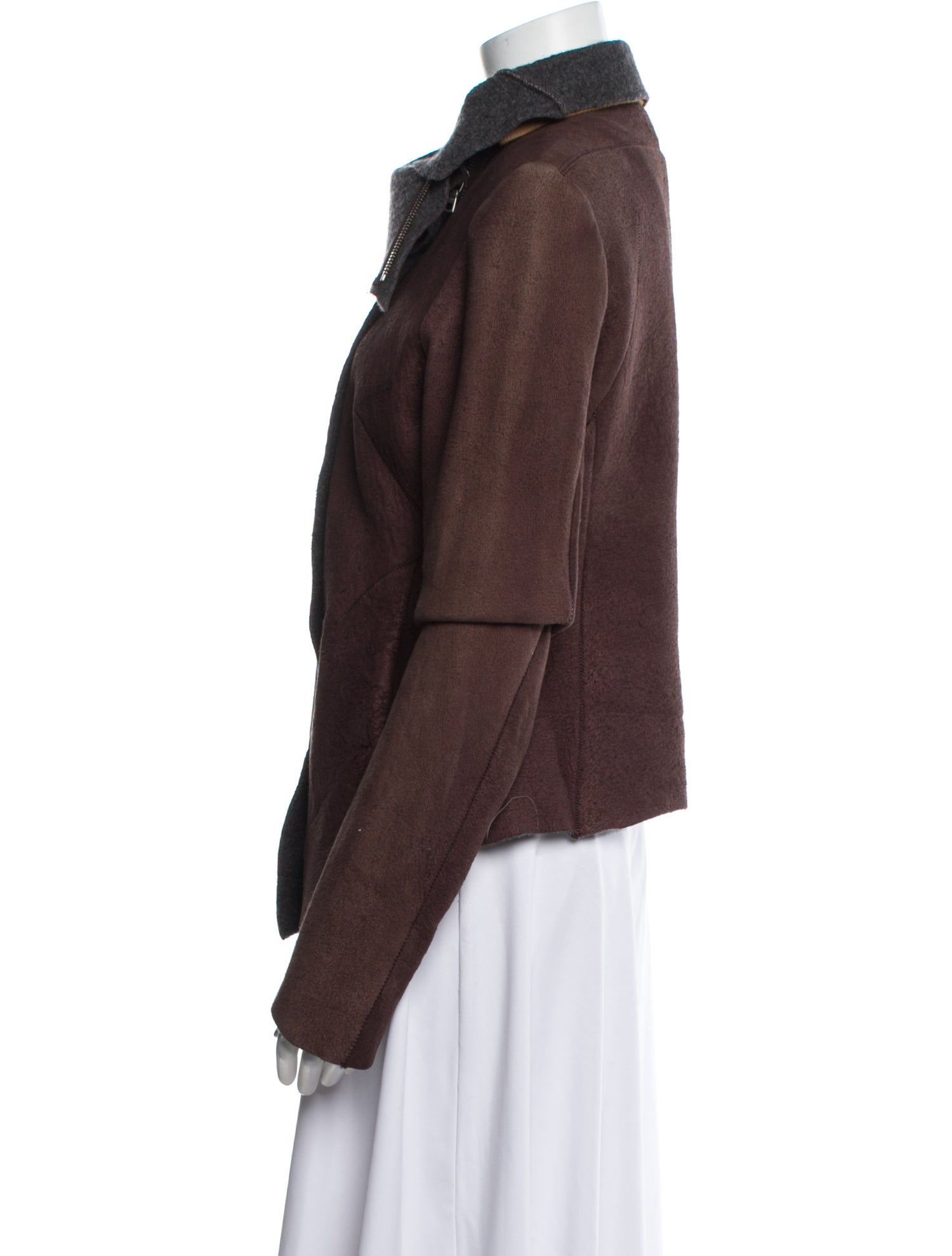 Isaac Sellam Leather Biker Jacket