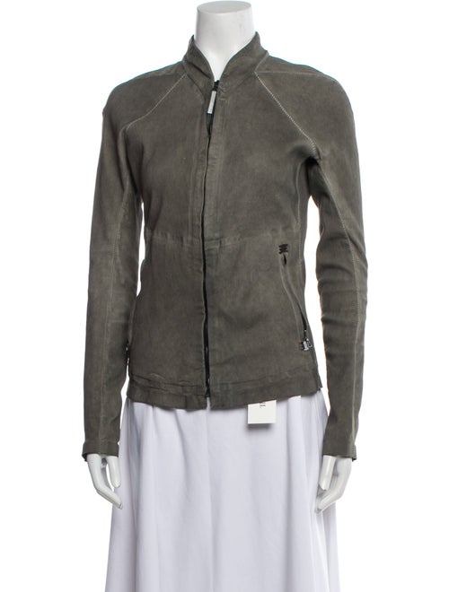 Isaac Sellam Lamb Leather Biker Jacket