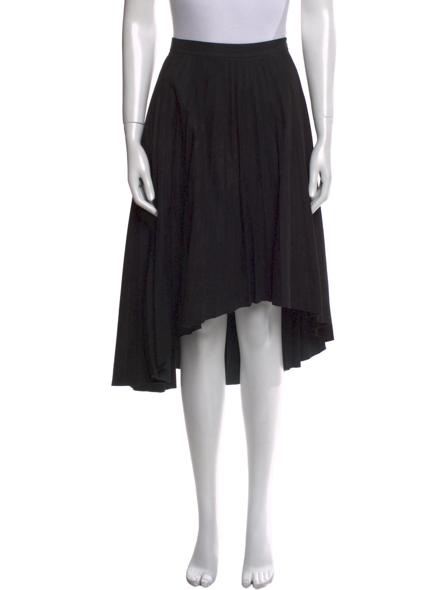 Isaac Sellam Calfskin Midi Length Skirt