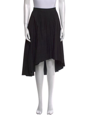 Isaac Sellam Calfskin Midi Length Skirt