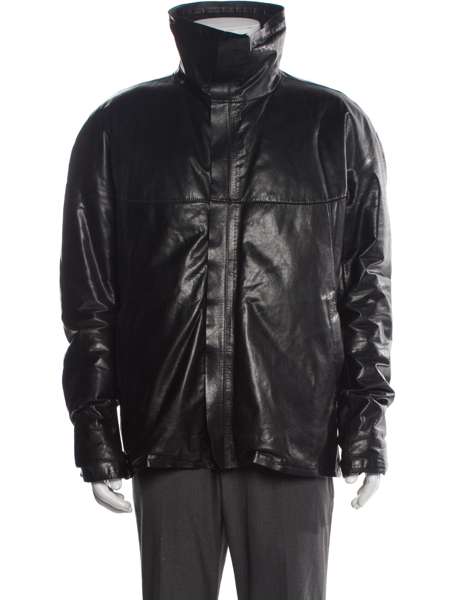 Isaac Sellam Calfskin Puffer Coat