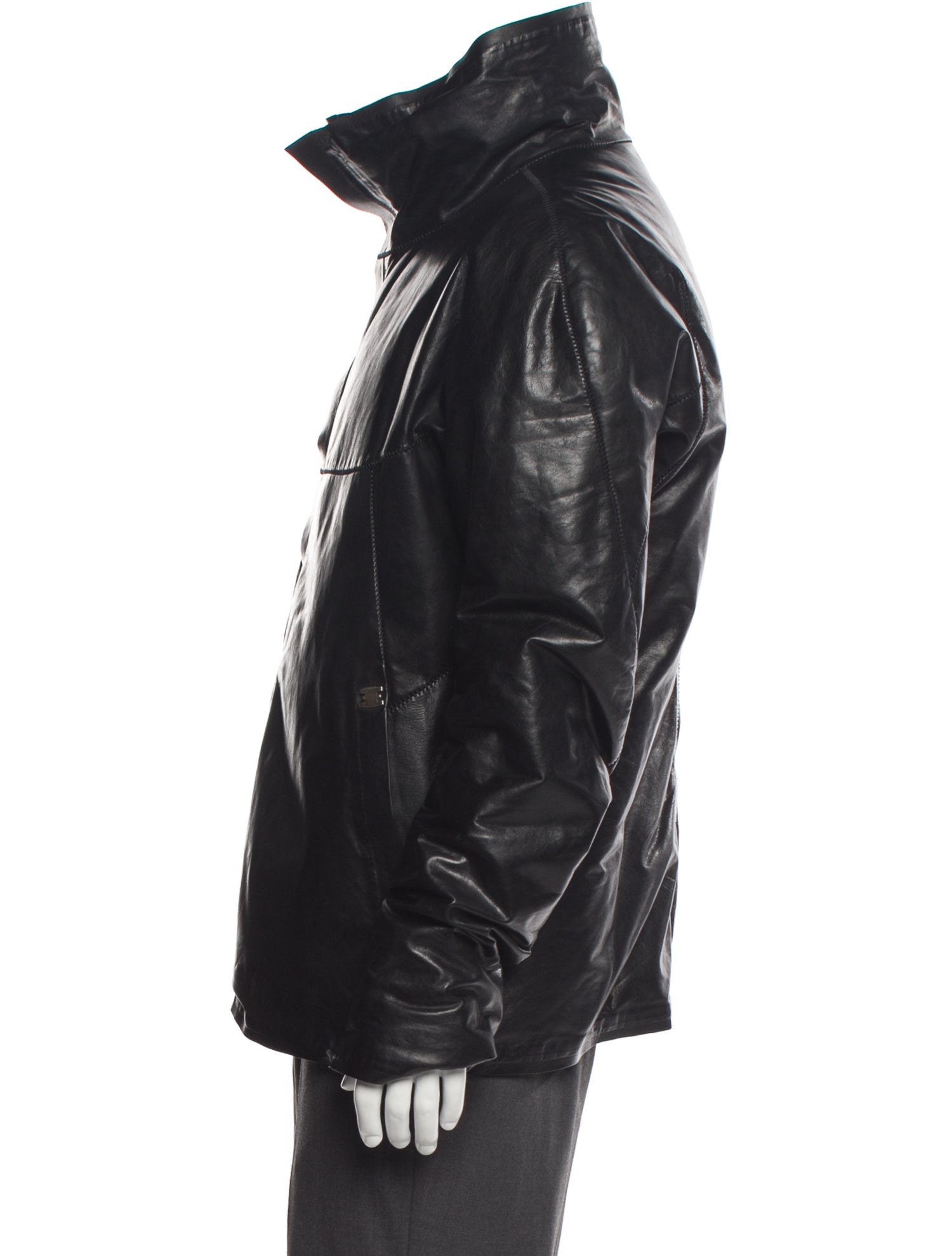 Isaac Sellam Calfskin Puffer Coat