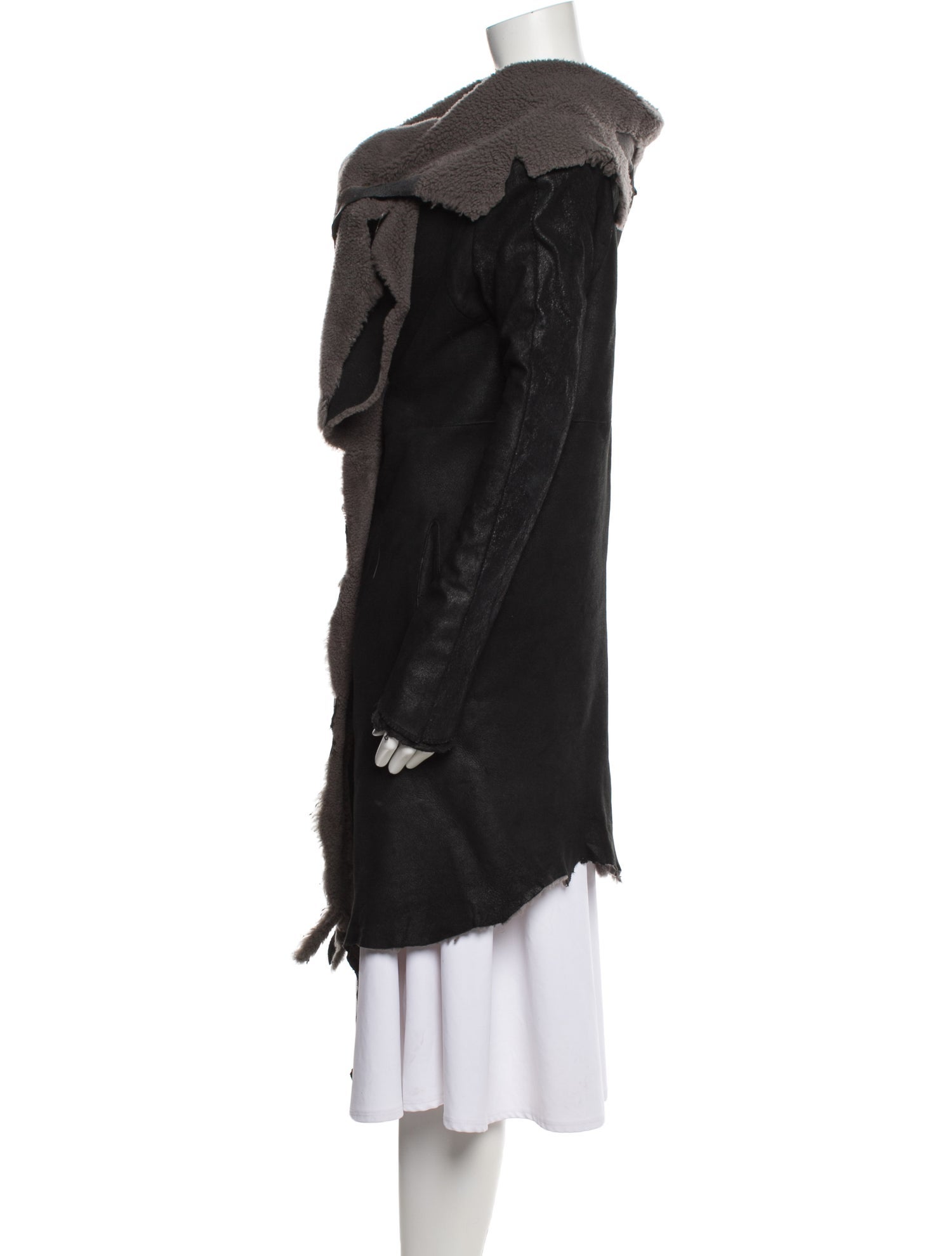 Isaac Sellam Lambskin Faux Fur Coat