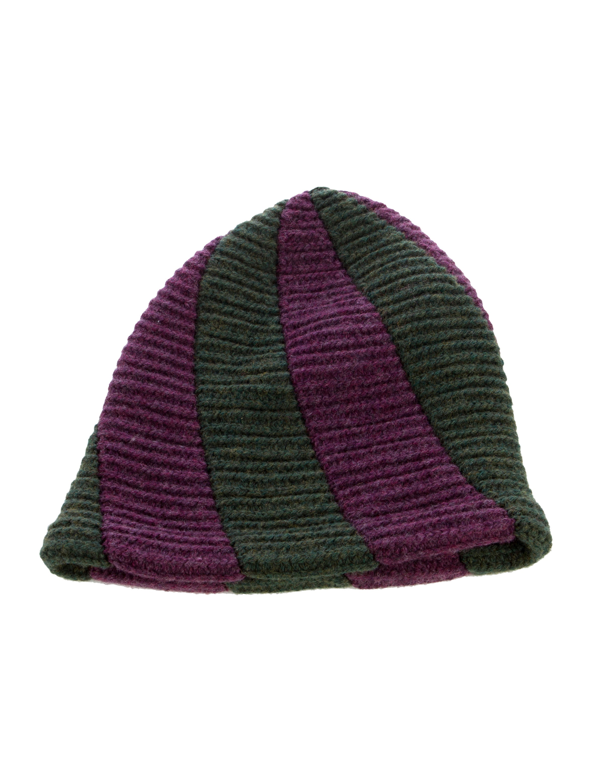Issey Miyake Rib Knit Beanie - Accessories - ISS20722 The RealReal