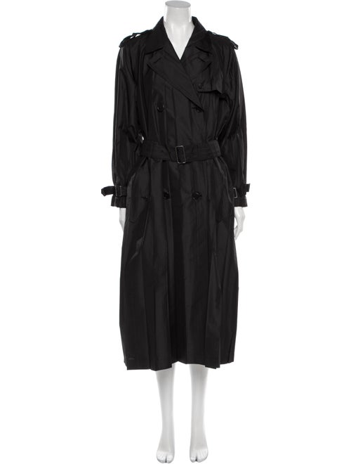 Issey Miyake Trench Coat Black