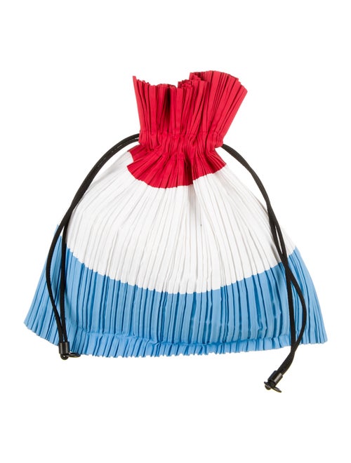Issey Miyake Pleats Please Pouch Blue
