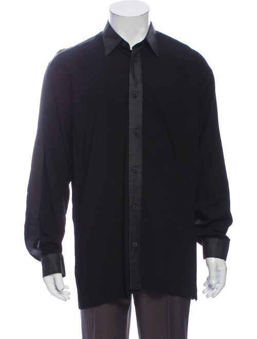 Issey Miyake Long Sleeve Shirt Black