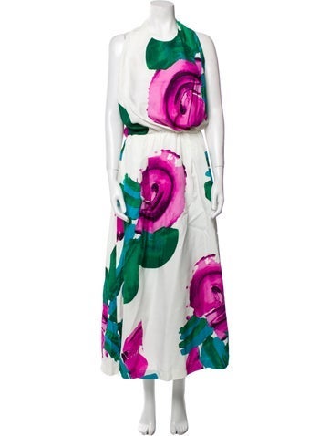 Issey Miyake Dresses Printed Long Dress M