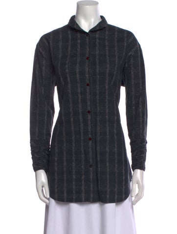 Issey Miyake Tops Vintage 1982 Button-Up Top XL