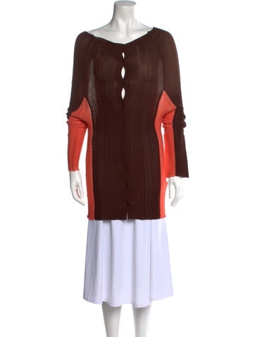 Issey Miyake Tops Bateau Neckline Long Sleeve Tunic US 2 | XS