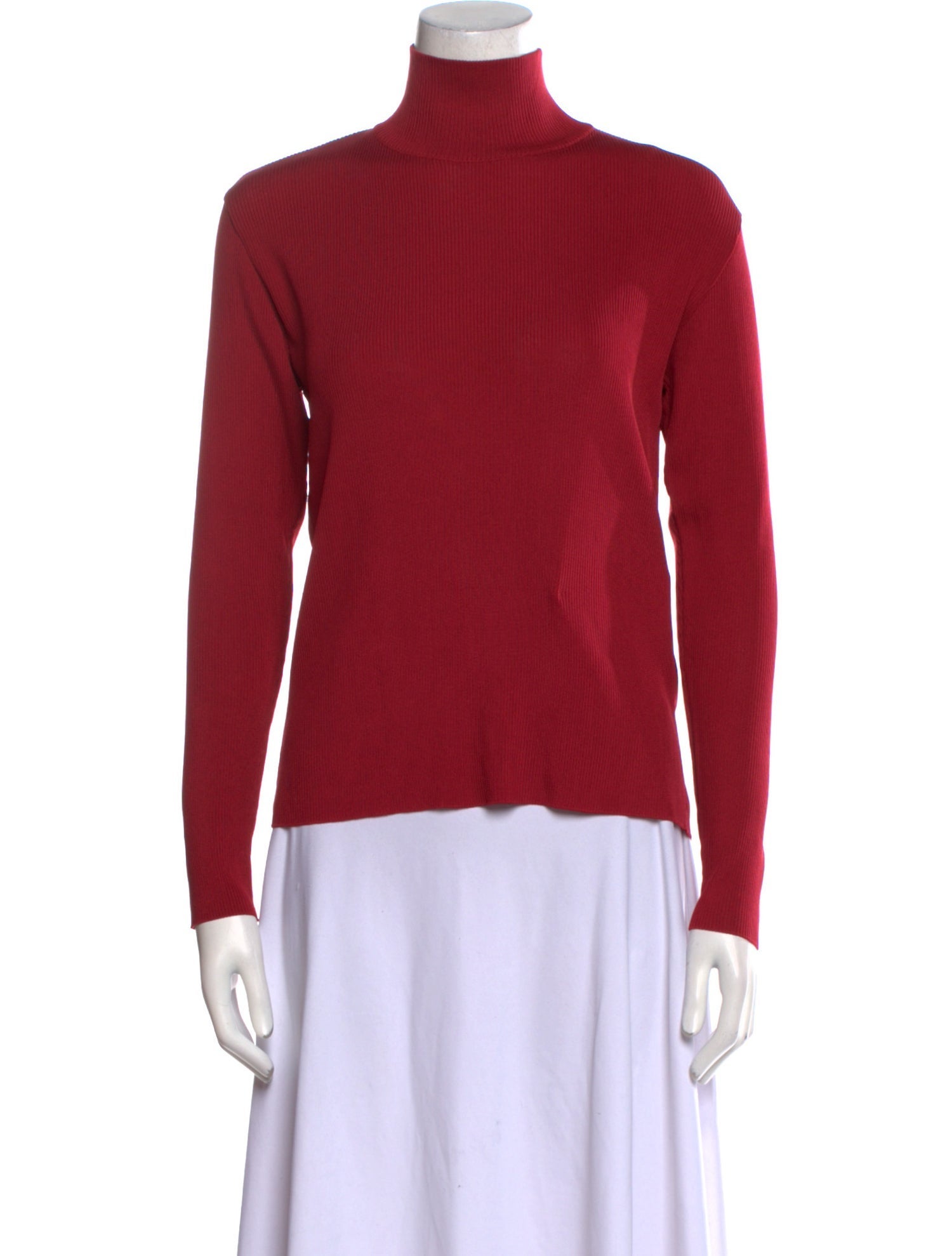 Issey Miyake Turtleneck Long Sleeve Top