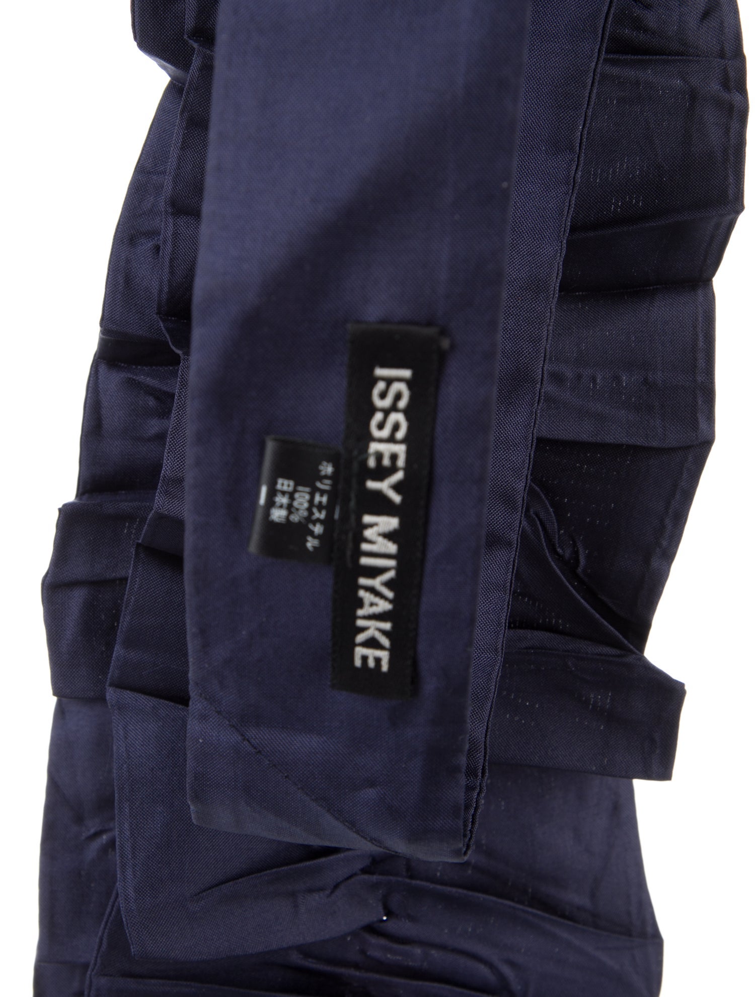 Issey Miyake Solid Silk Tie