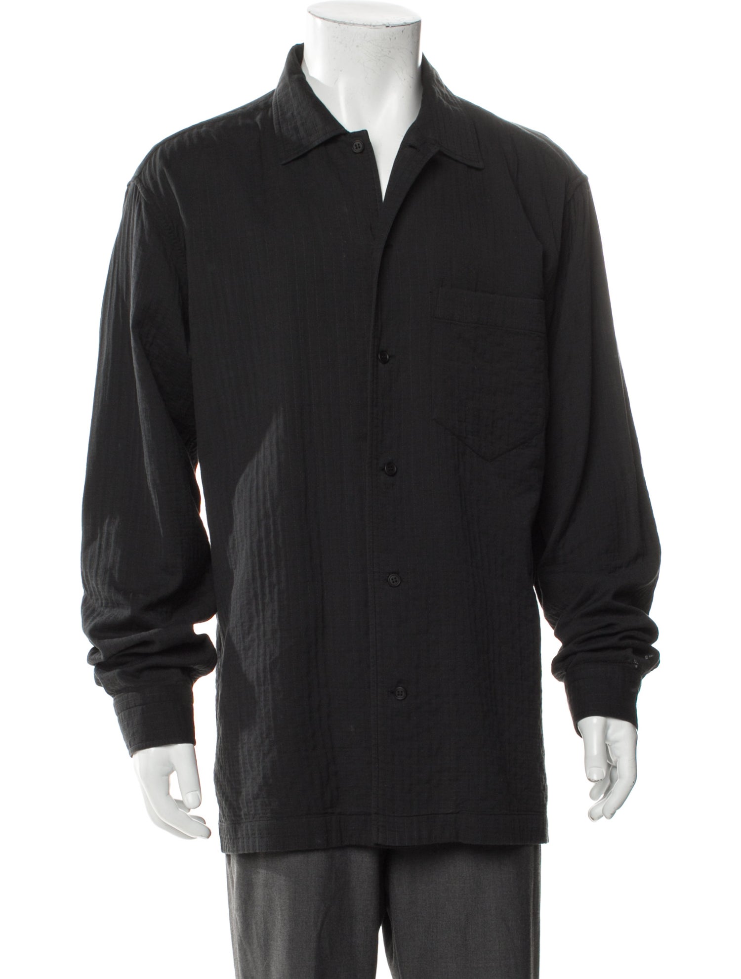 s*e様 Issey miyake long sleeve shirt HOMME PLISSÉ ISSEY MIYAKE OCTOBER BASICS Pleated Long-Sleeve T