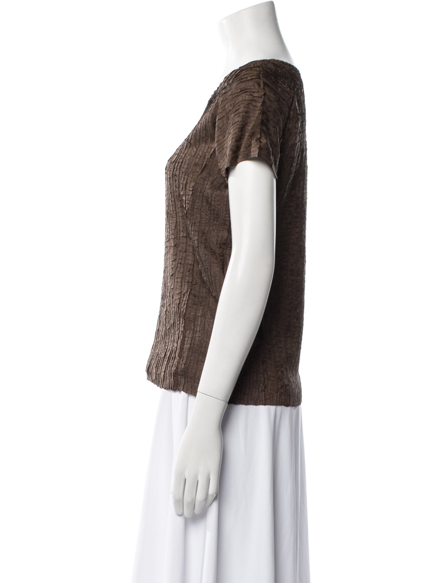 Issey Miyake 2011 Scoop Neck T-Shirt