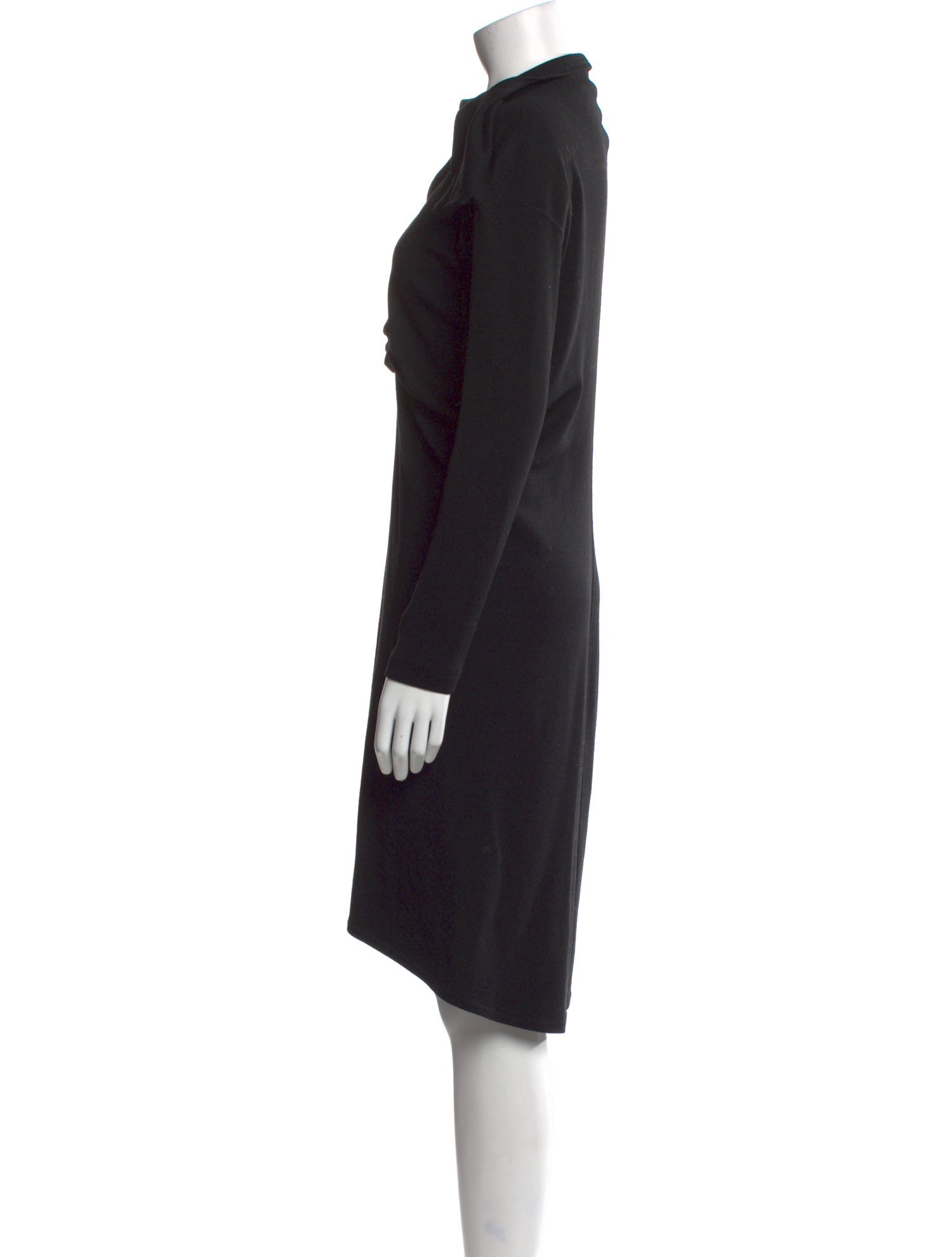 Issey Miyake Wool Midi Length Dress