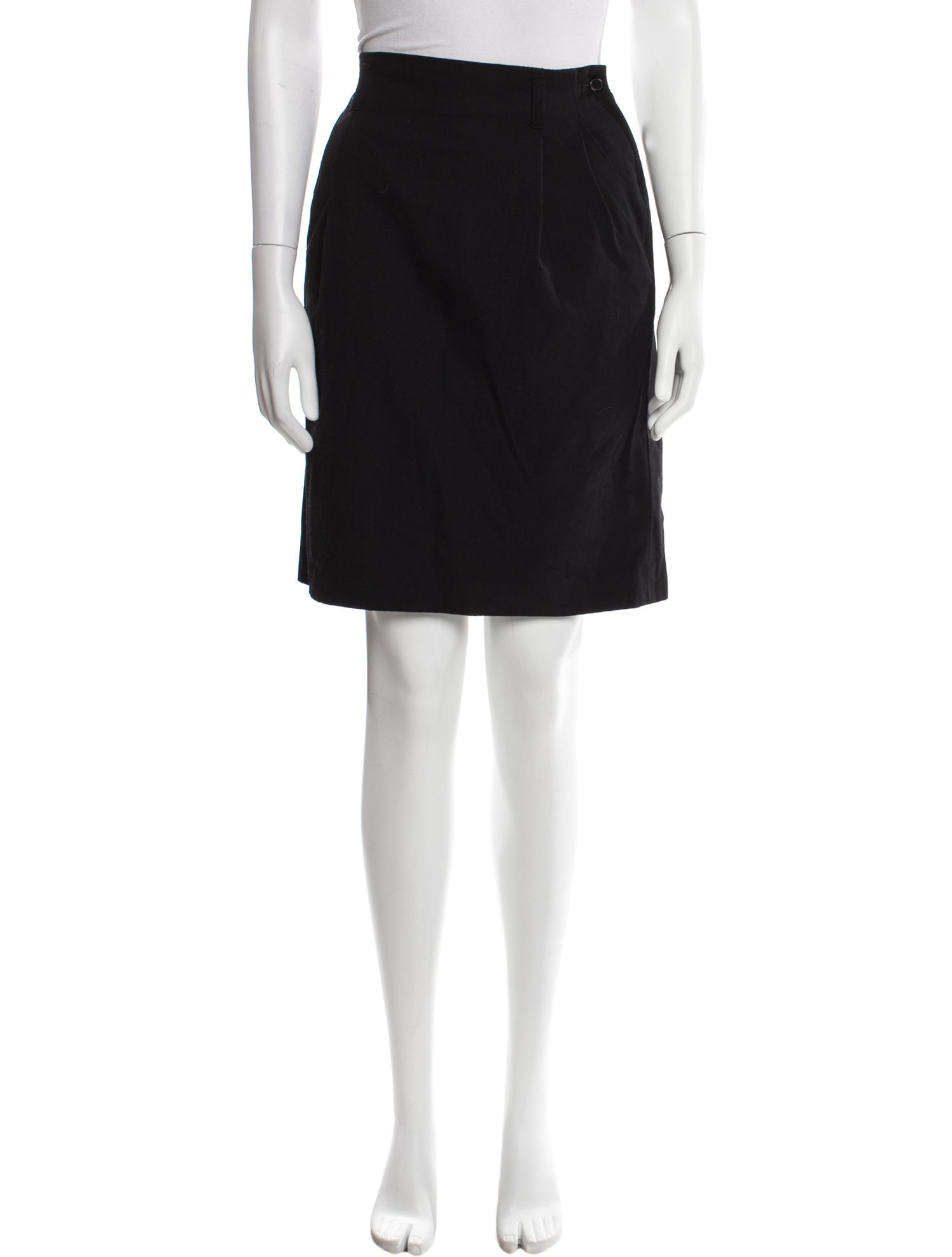 Moschino Couture Vintage Knee-Length Skirt - Black Skirts