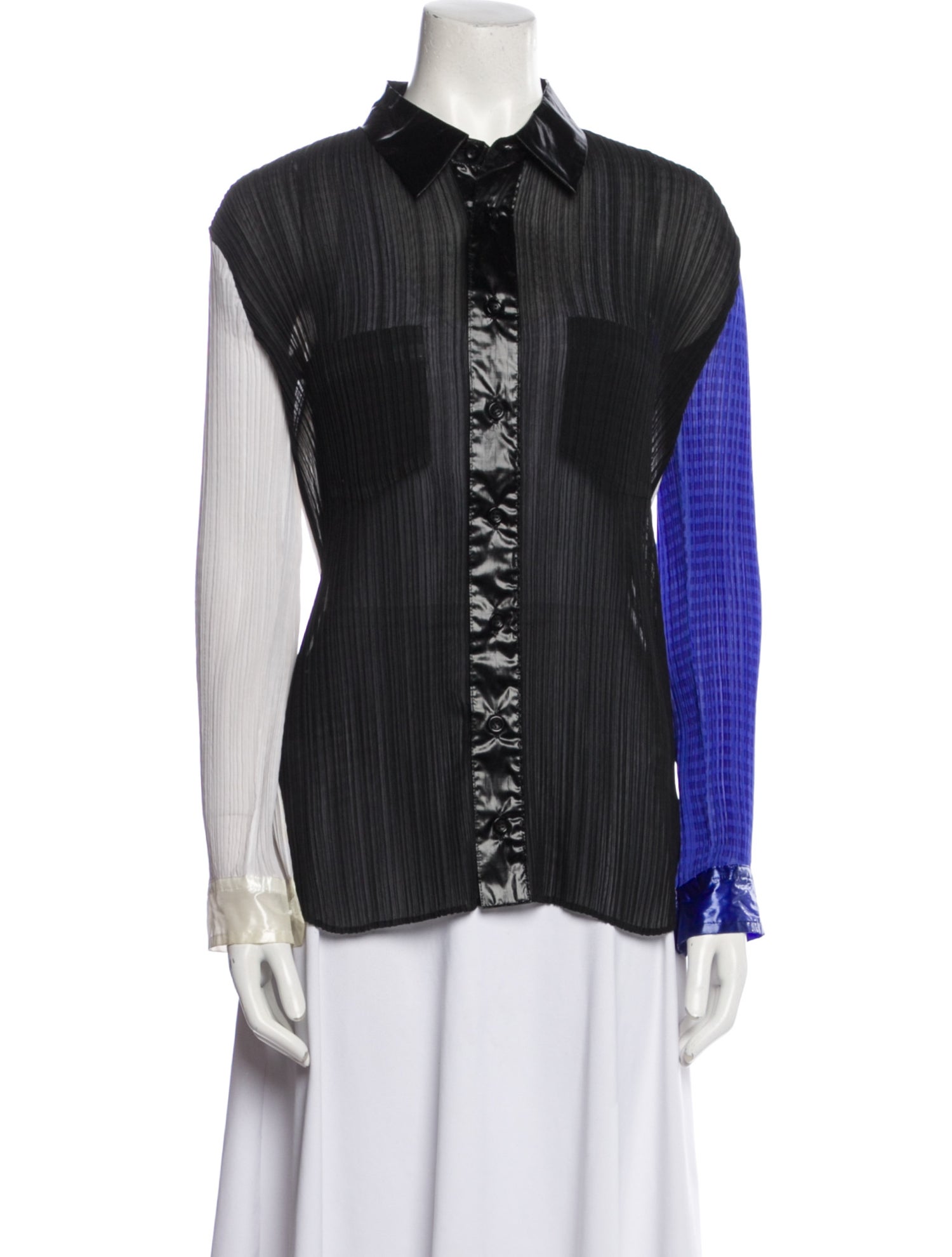 Issey Miyake Vintage 1996 Button-Up Top