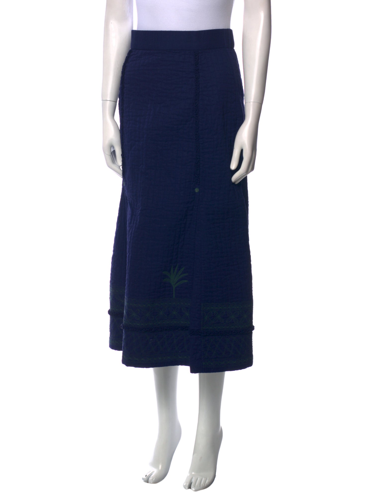 Issey Miyake Midi Length Skirt