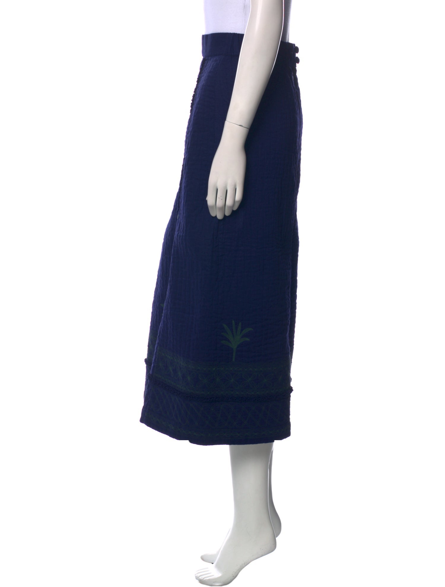 Issey Miyake Midi Length Skirt