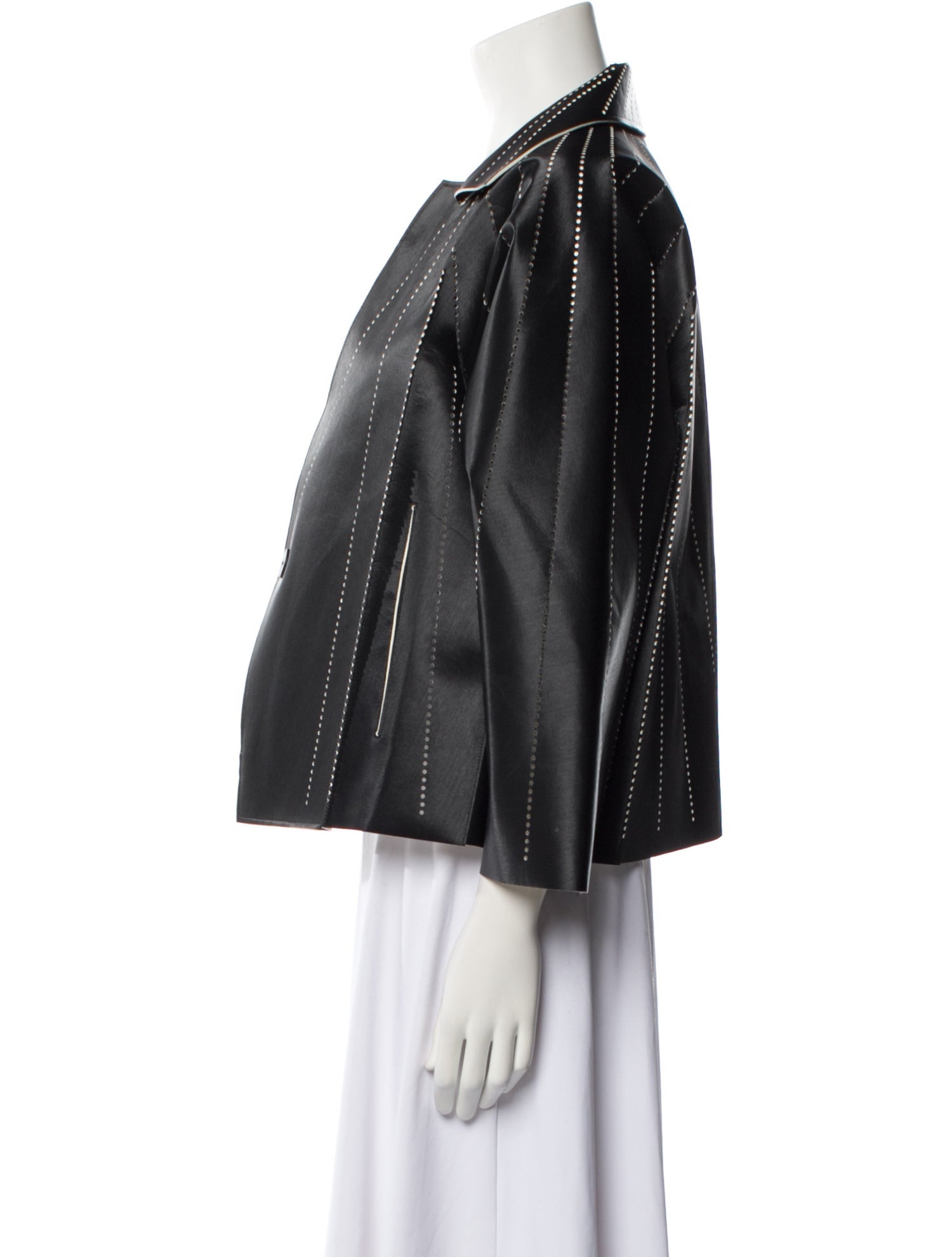 Issey Miyake 2014 Striped Jacket