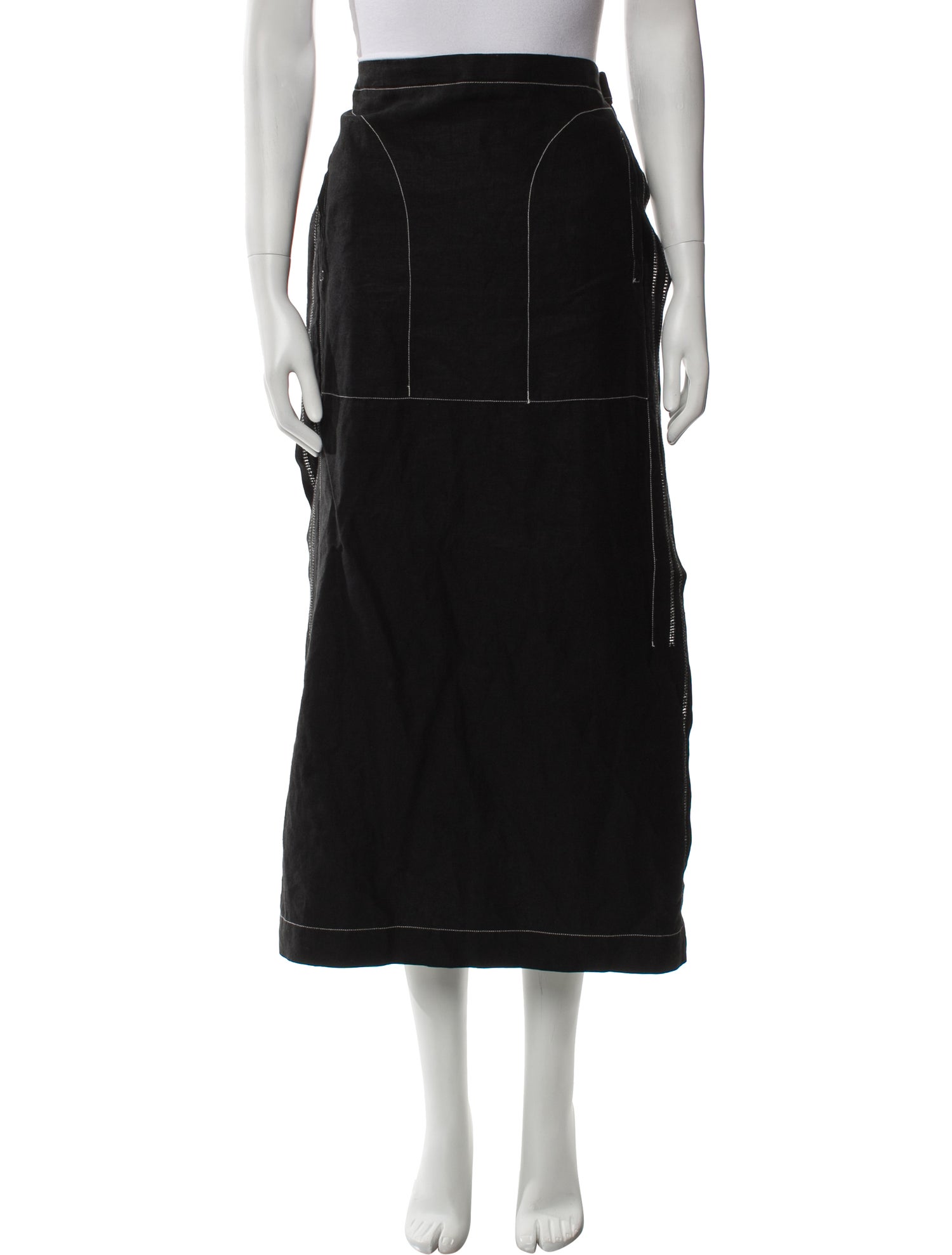 Issey Miyake Vintage Midi Length Skirt