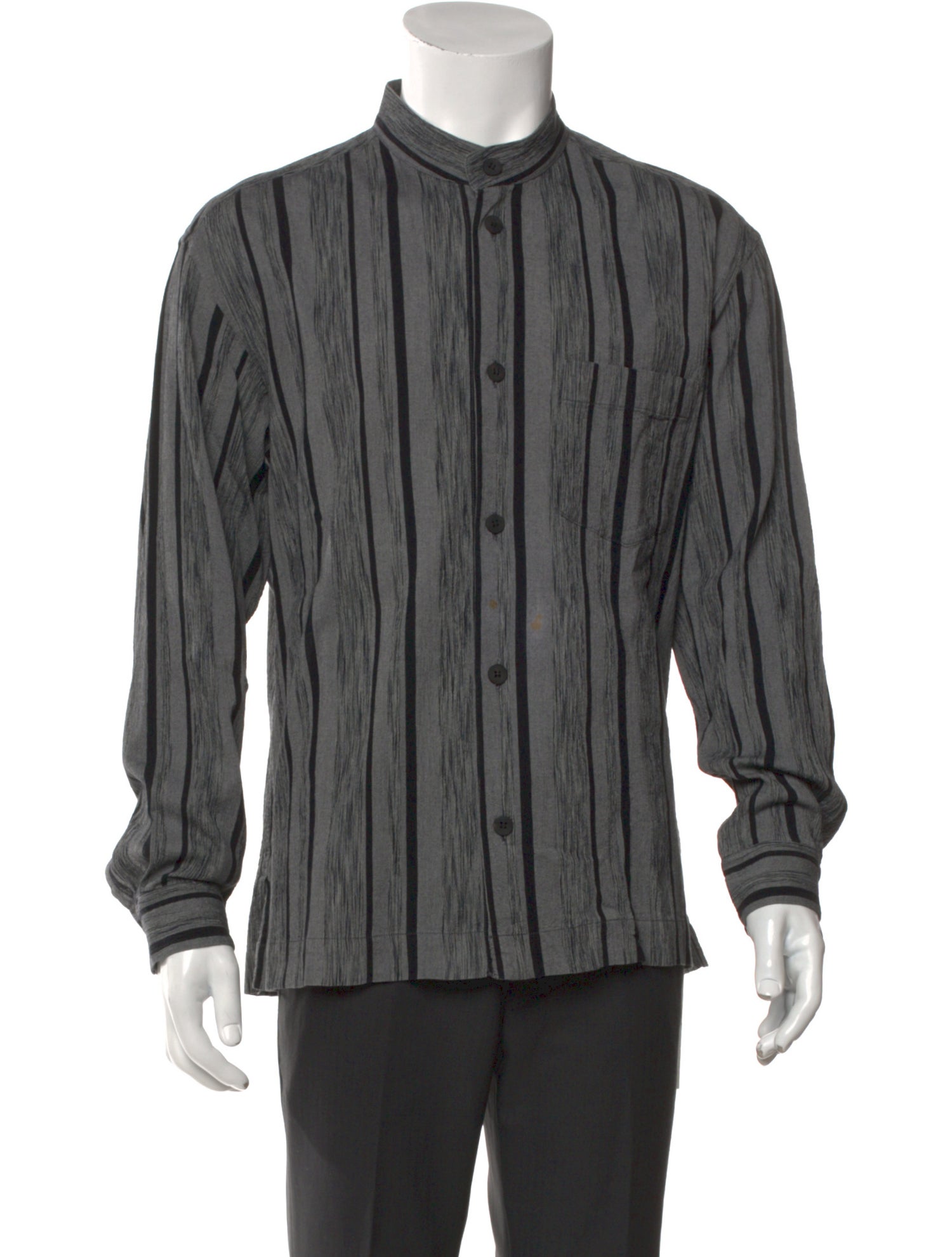 Issey Miyake 2019 Striped Shirt