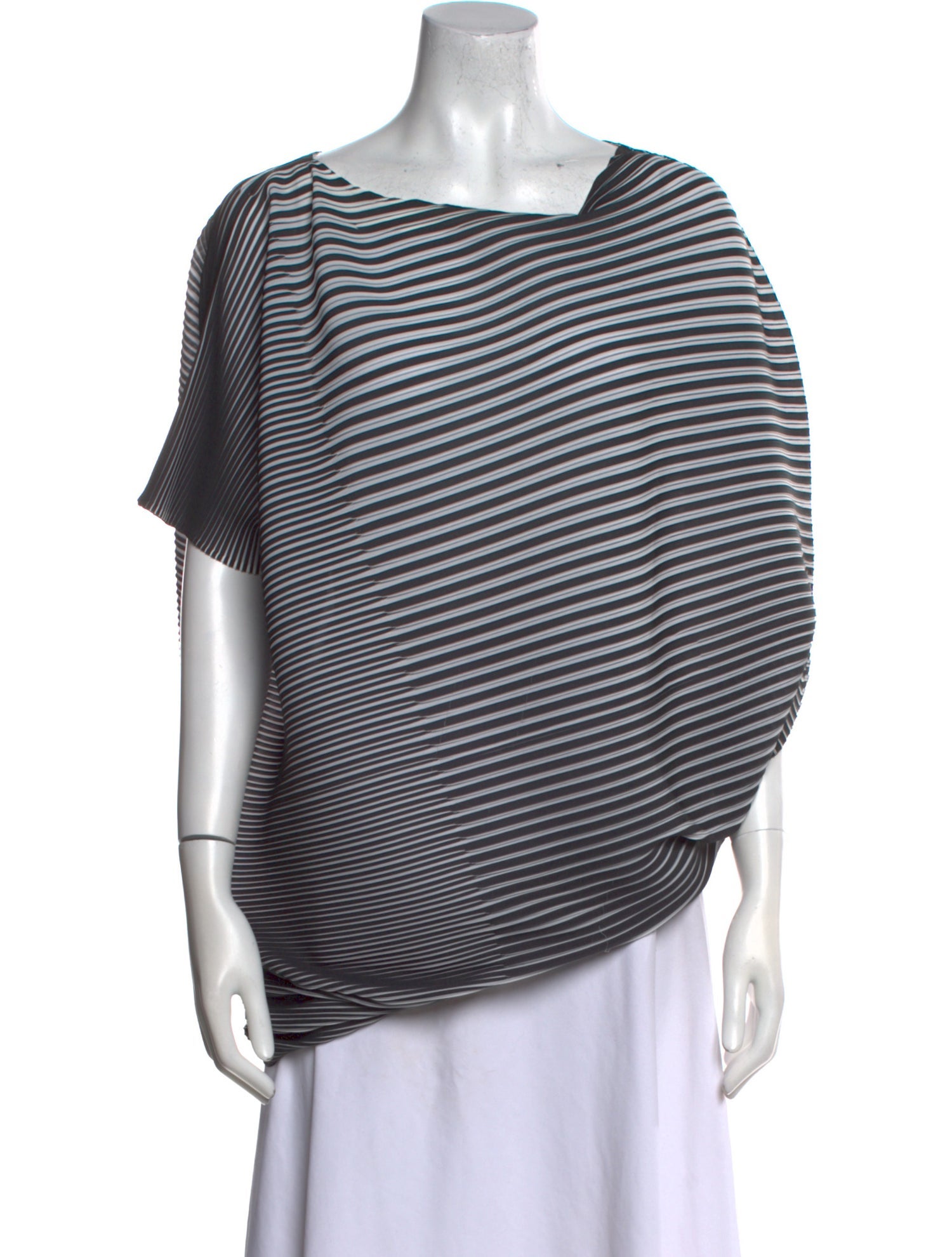 Issey Miyake 2017 Striped Top