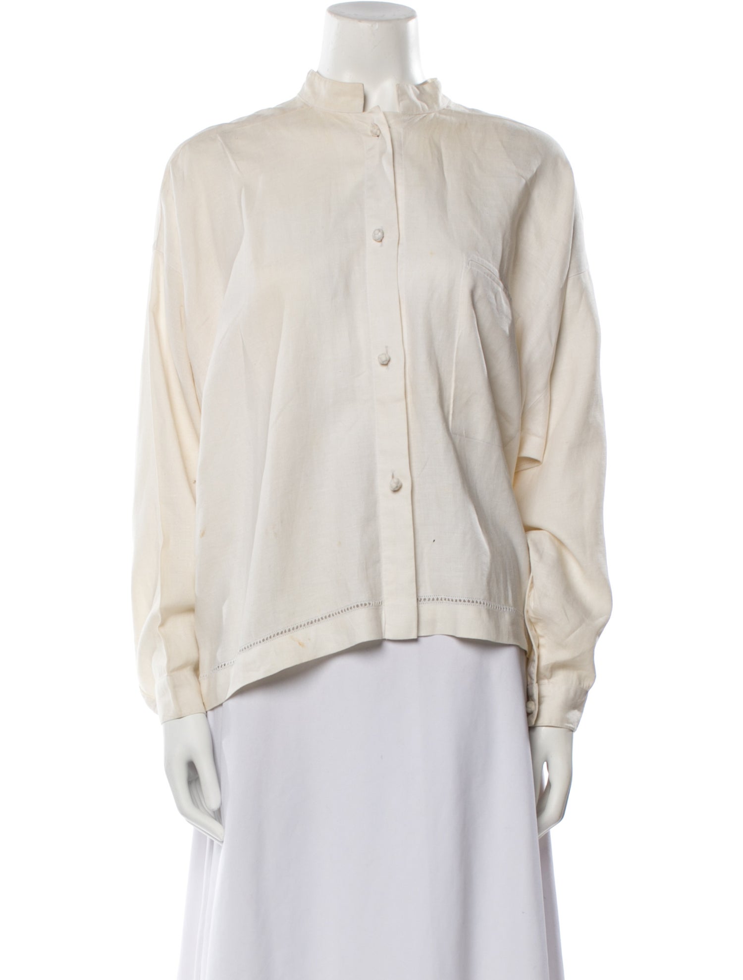 Issey Miyake Vintage 1983 Button-Up Top