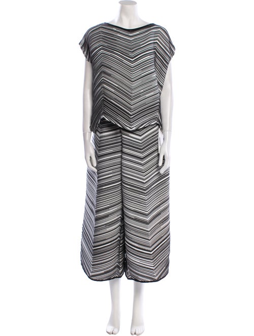 Issey Miyake Striped Pant Set