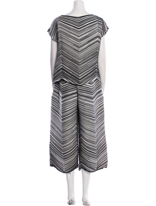 Issey Miyake Striped Pant Set
