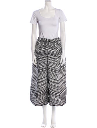Issey Miyake Striped Pant Set