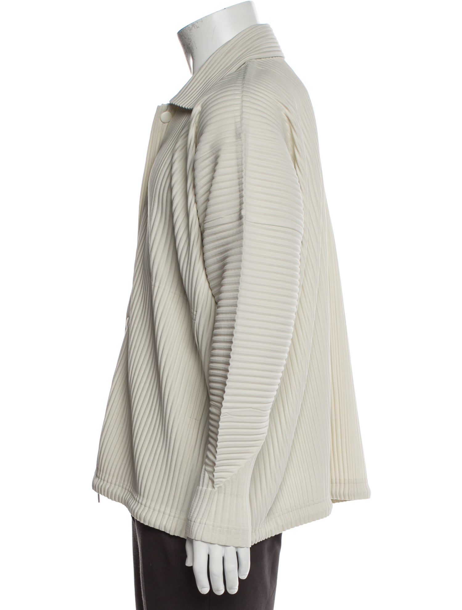HOMME PLISSÉ ISSEY MIYAKE Striped Jacket