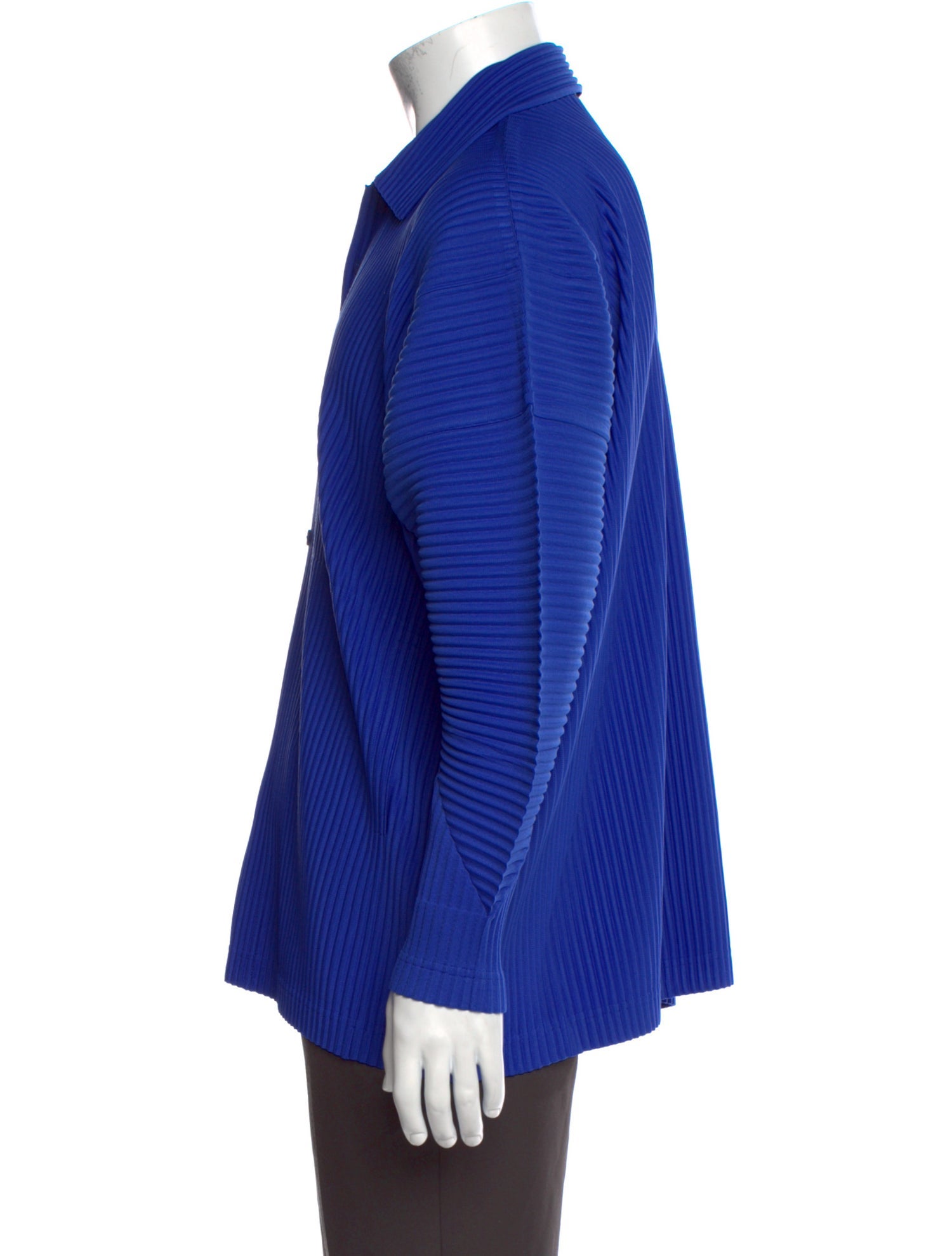 HOMME PLISSÉ ISSEY MIYAKE Collar Long Sleeve Henley