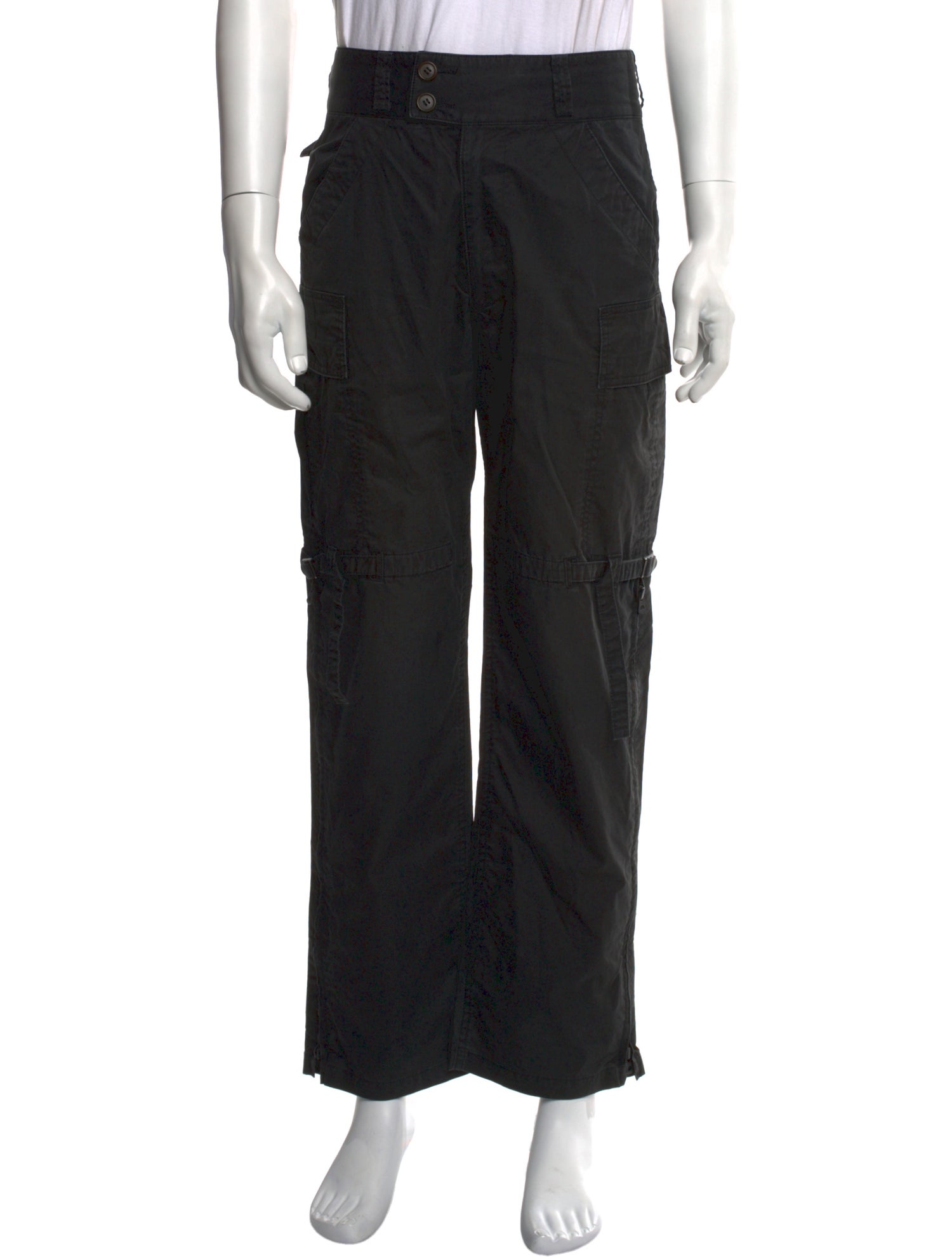 Issey Miyake Vintage Cargo Pants - Black, 12