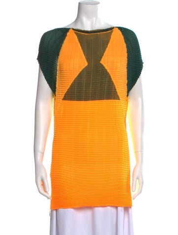 Issey Miyake Tops 2013 Striped Tunic M