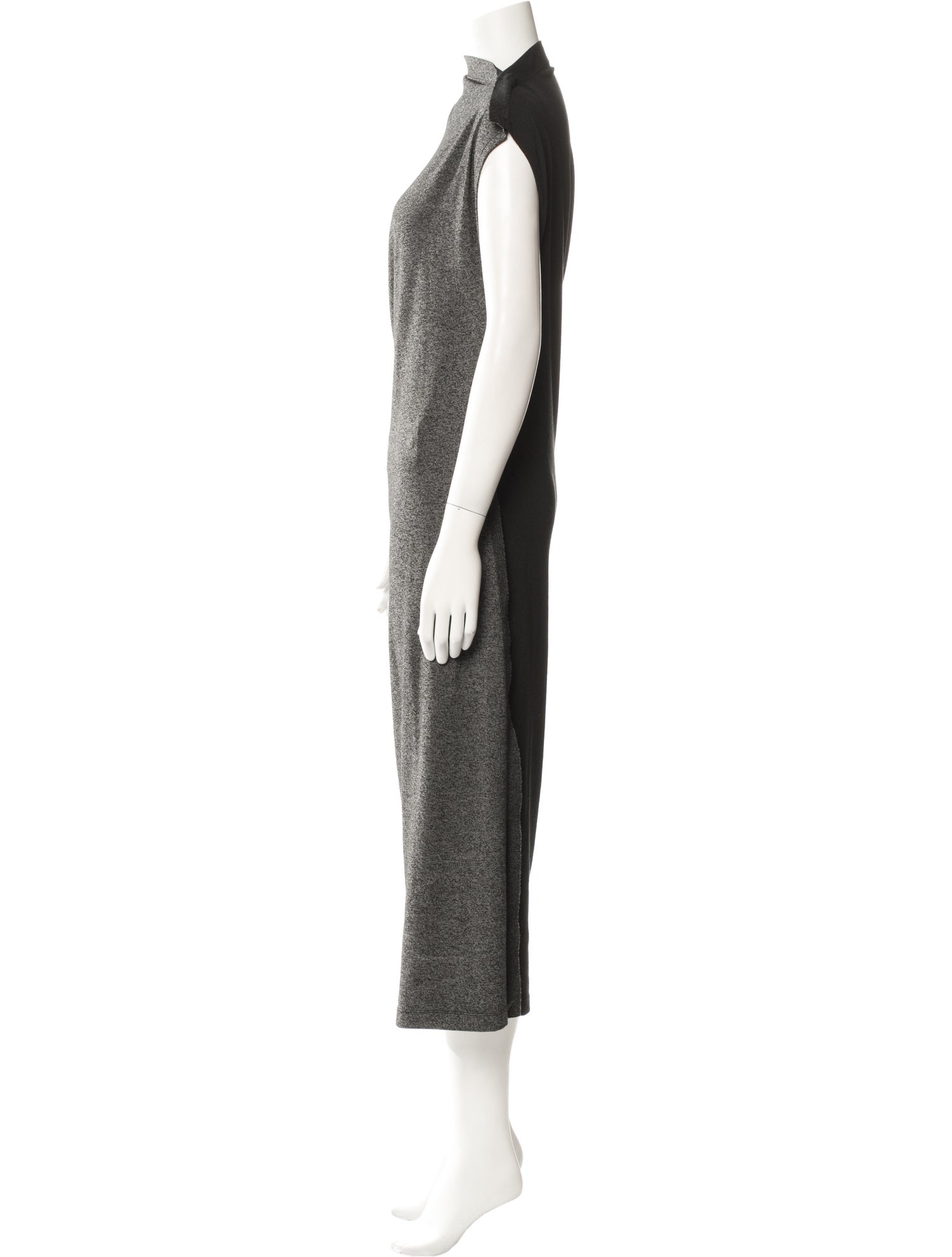 Issey Miyake Turtleneck Long Dress
