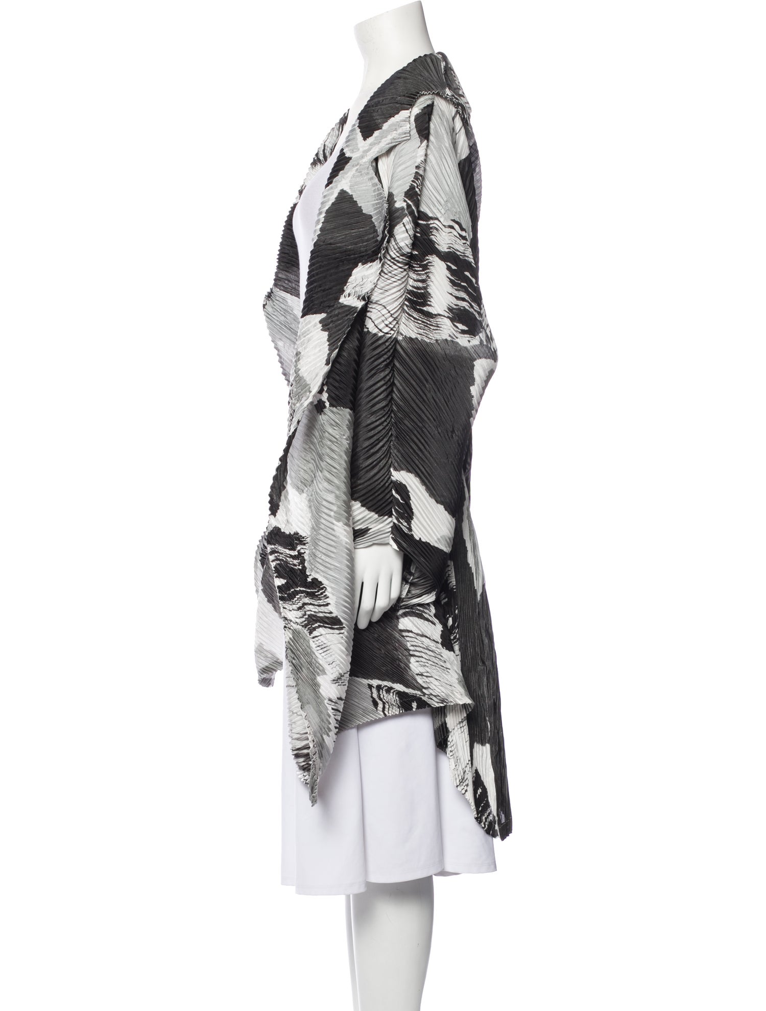 Issey Miyake Printed Coat