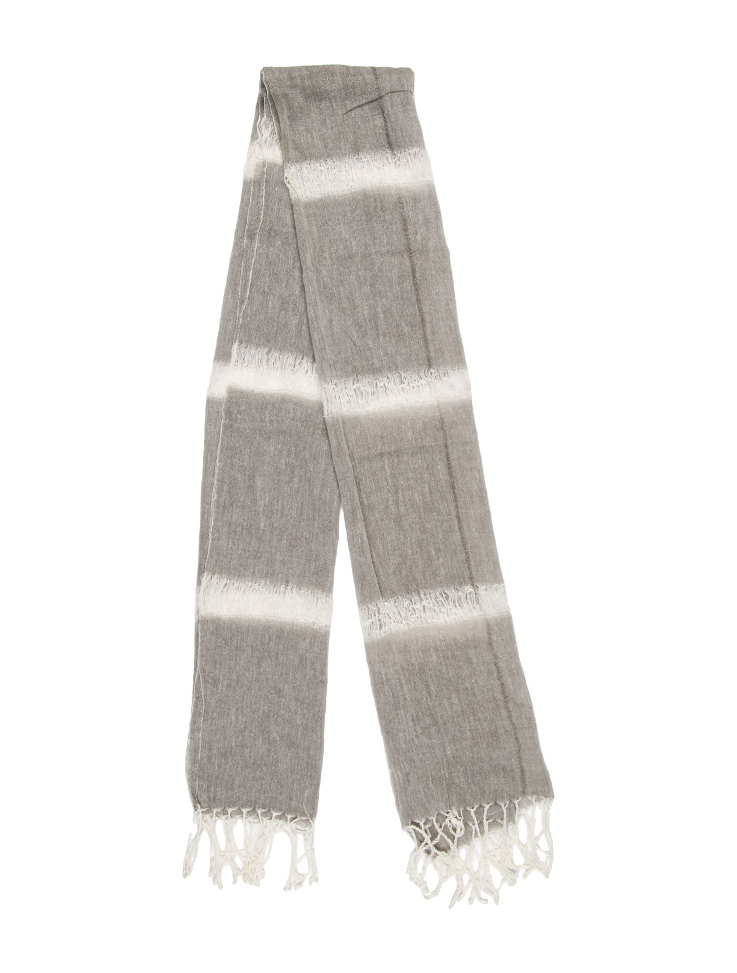 Issey Miyake Striped Scarf